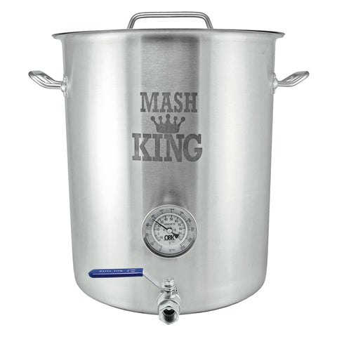 Mash King 15 Gallon (57L) Stainless Steel Weldless Brew Kettle