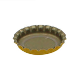 Yellow Oxygen Barrier Pry-Off Crown Bottle Caps - Approx. 100