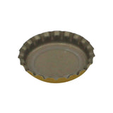 Yellow Oxygen Barrier Pry-Off Crown Bottle Caps - Approx. 100
