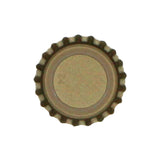 Yellow Oxygen Barrier Pry-Off Crown Bottle Caps - Approx. 100