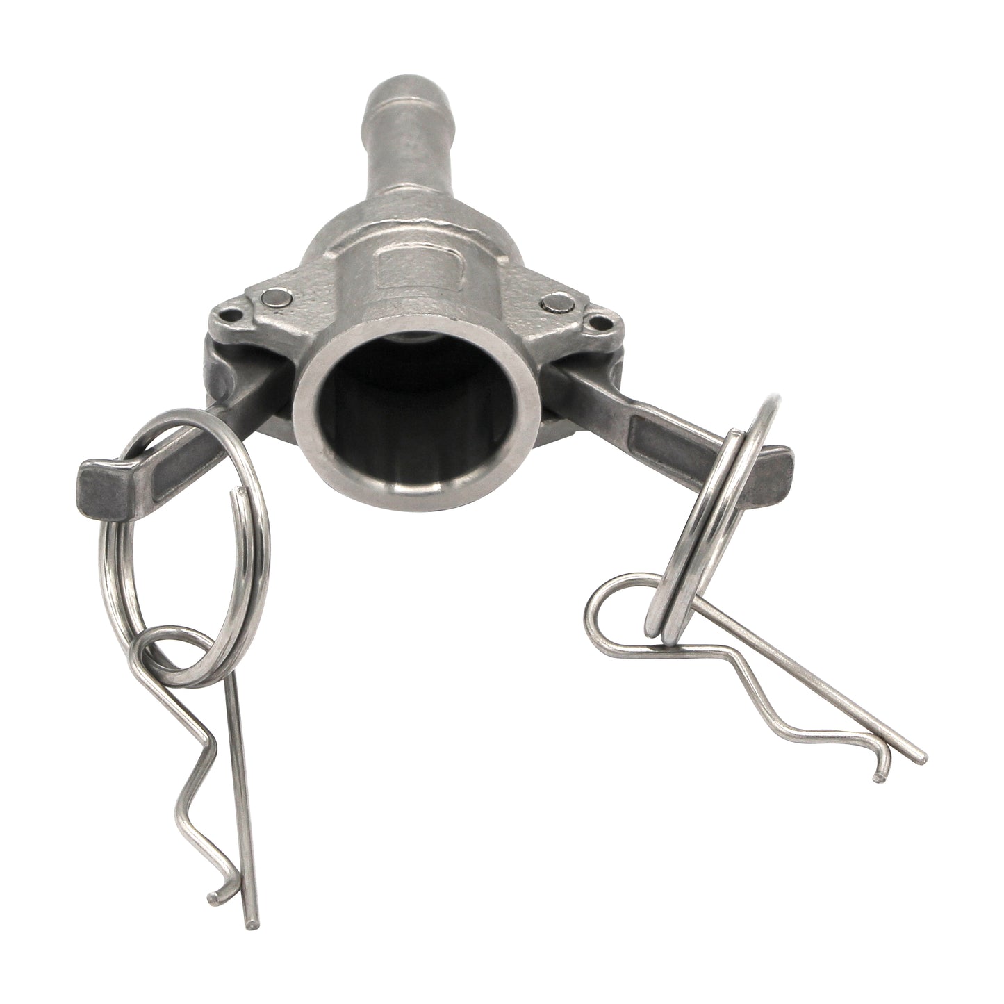 Stainless Steel 1/2" Type C Female Camlock - 1/2" Barb