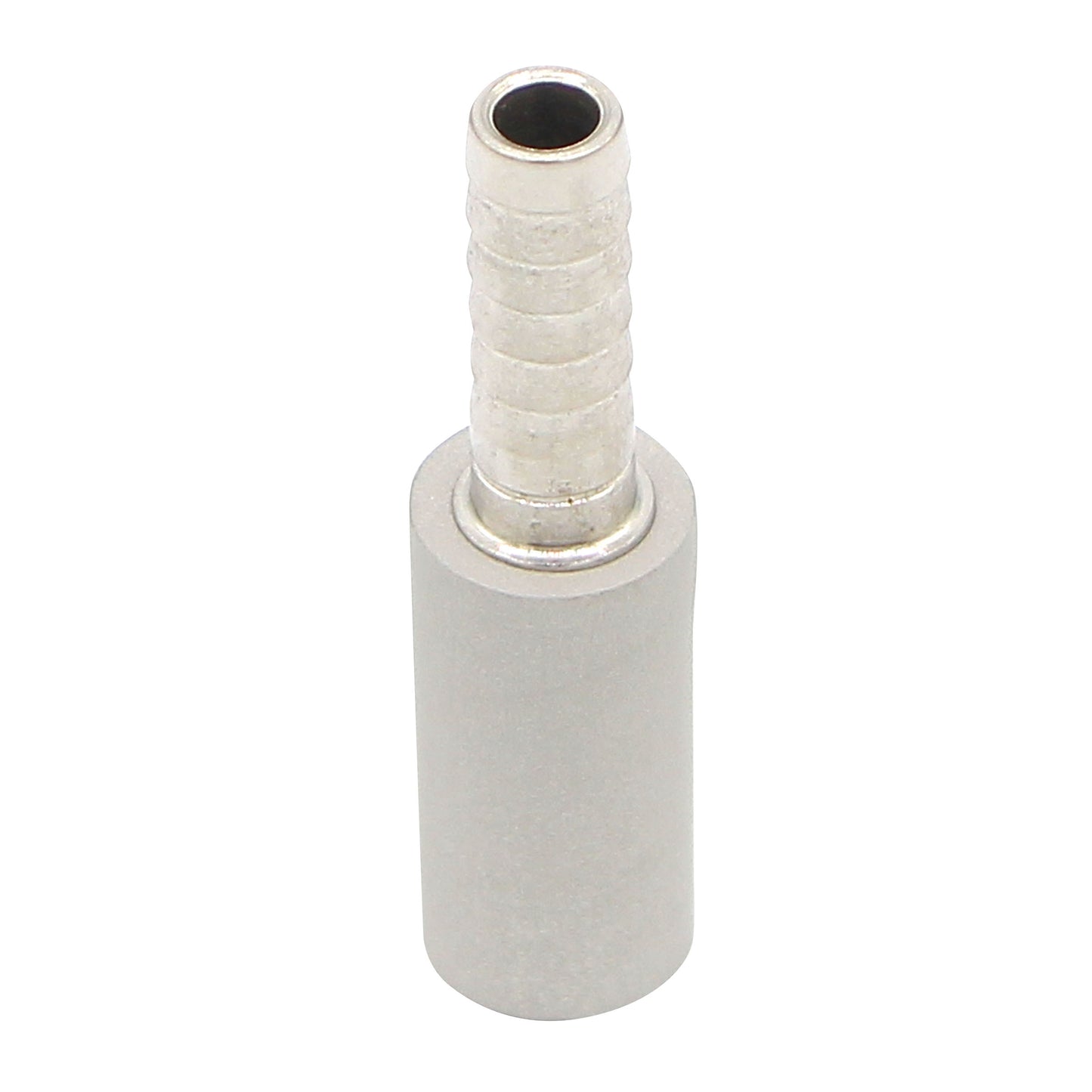 0.5 Micron Stainless Steel Carbonation Stone - 1/4" OD Barb