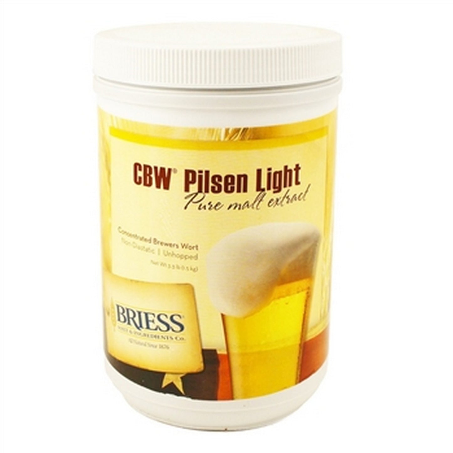 Briess Liquid Malt Extract (LME) Syrup - CBW Pilsen - 3.3 lb