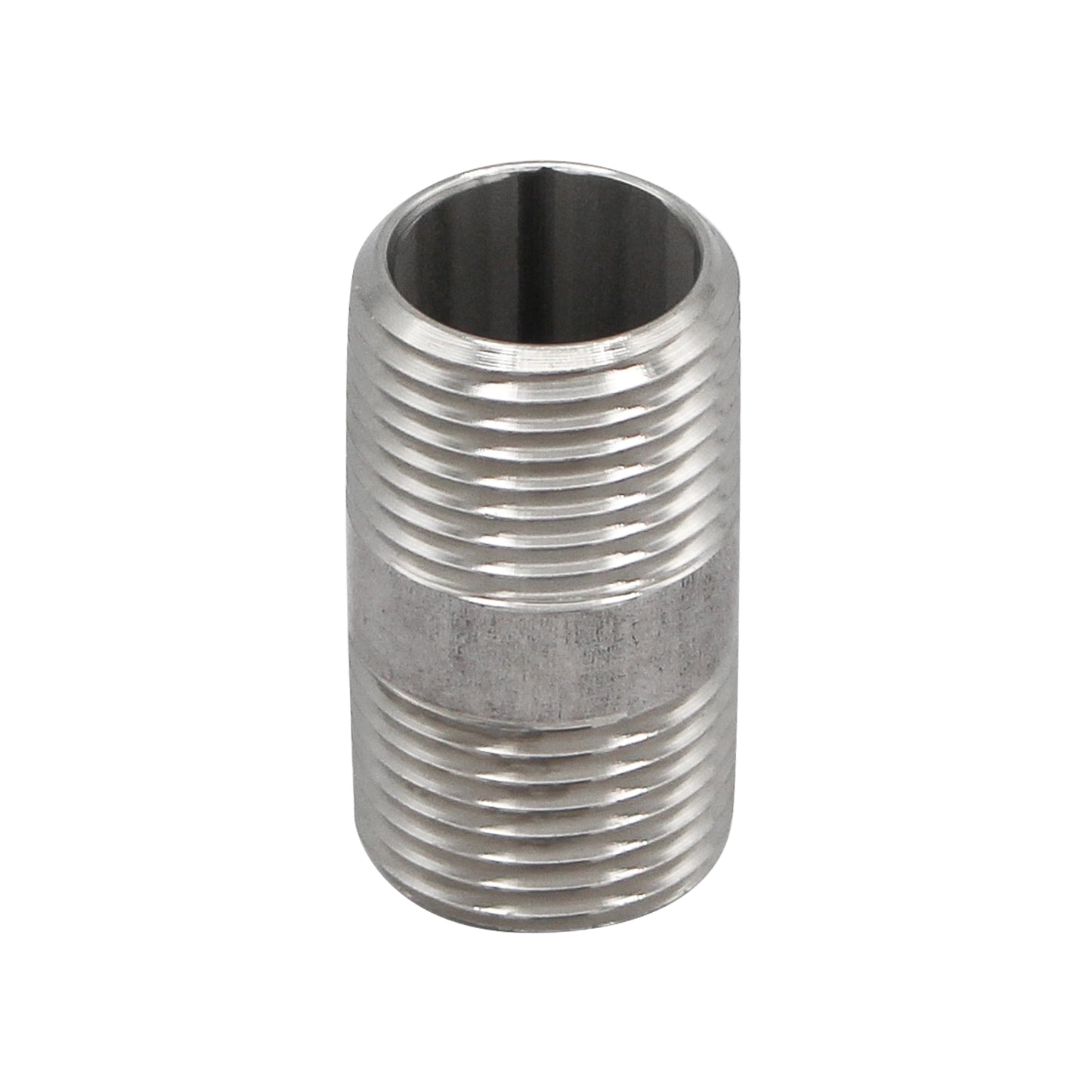 1/2" Male NPT Pre Cut Pipe Nipple (1.5") - 304 Stainless Steel Pipe Fitting