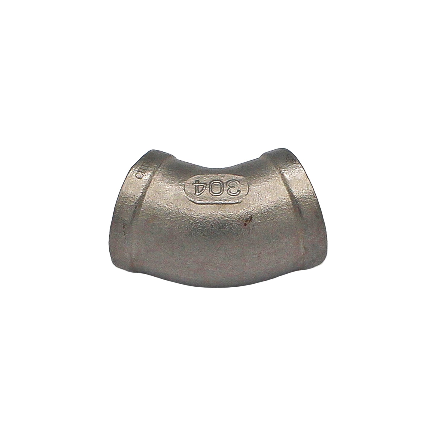 1/2" Female NPT 45 Degree Elbow - 304 Stainless Steel Pipe Fitting - Canuck Homebrew Supply, Canada