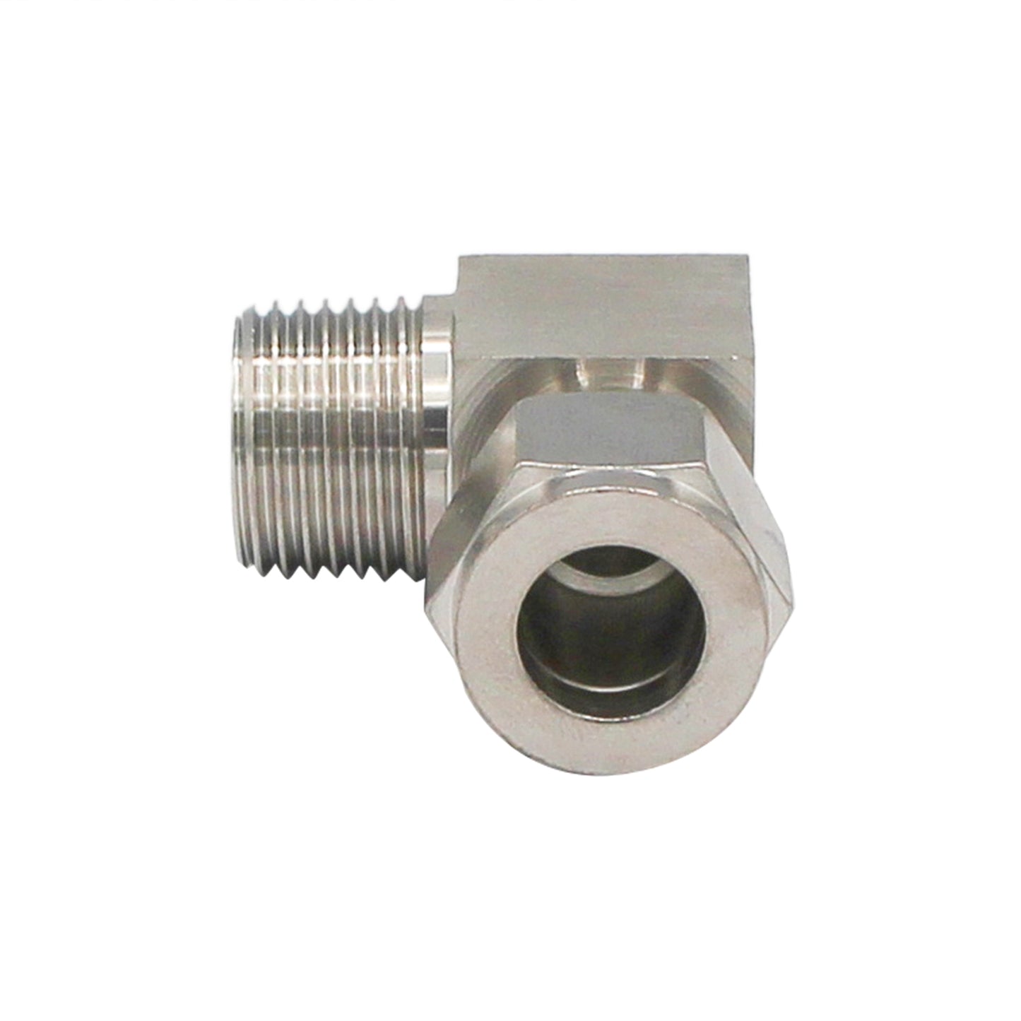 1/2" Male NPT X 1/2" Compression Elbow - 304 Stainless Steel Pipe Fitting
