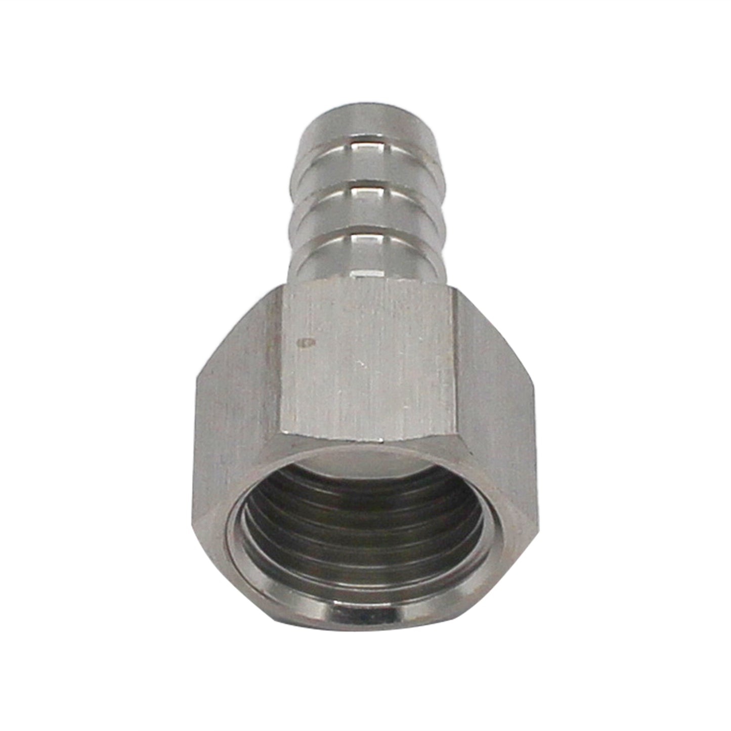 Stainless Steel Hose Barb - 1/2" Female NPT to 1/2" Barb - Canuck Homebrew Supply, Canada