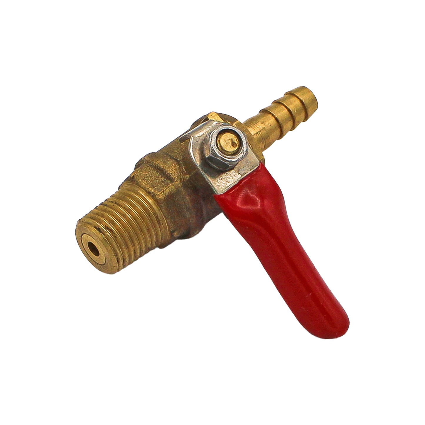 Ball Check Valve - 1/4" Male NPT to 1/4" Barb - Canuck Homebrew Supply, Canada