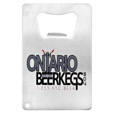 Stainless Steel Wallet Bottle Opener