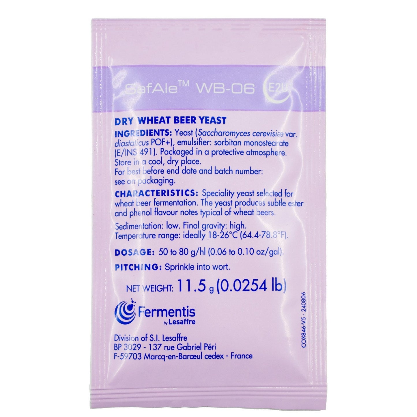 Safbrew WB-06 Yeast