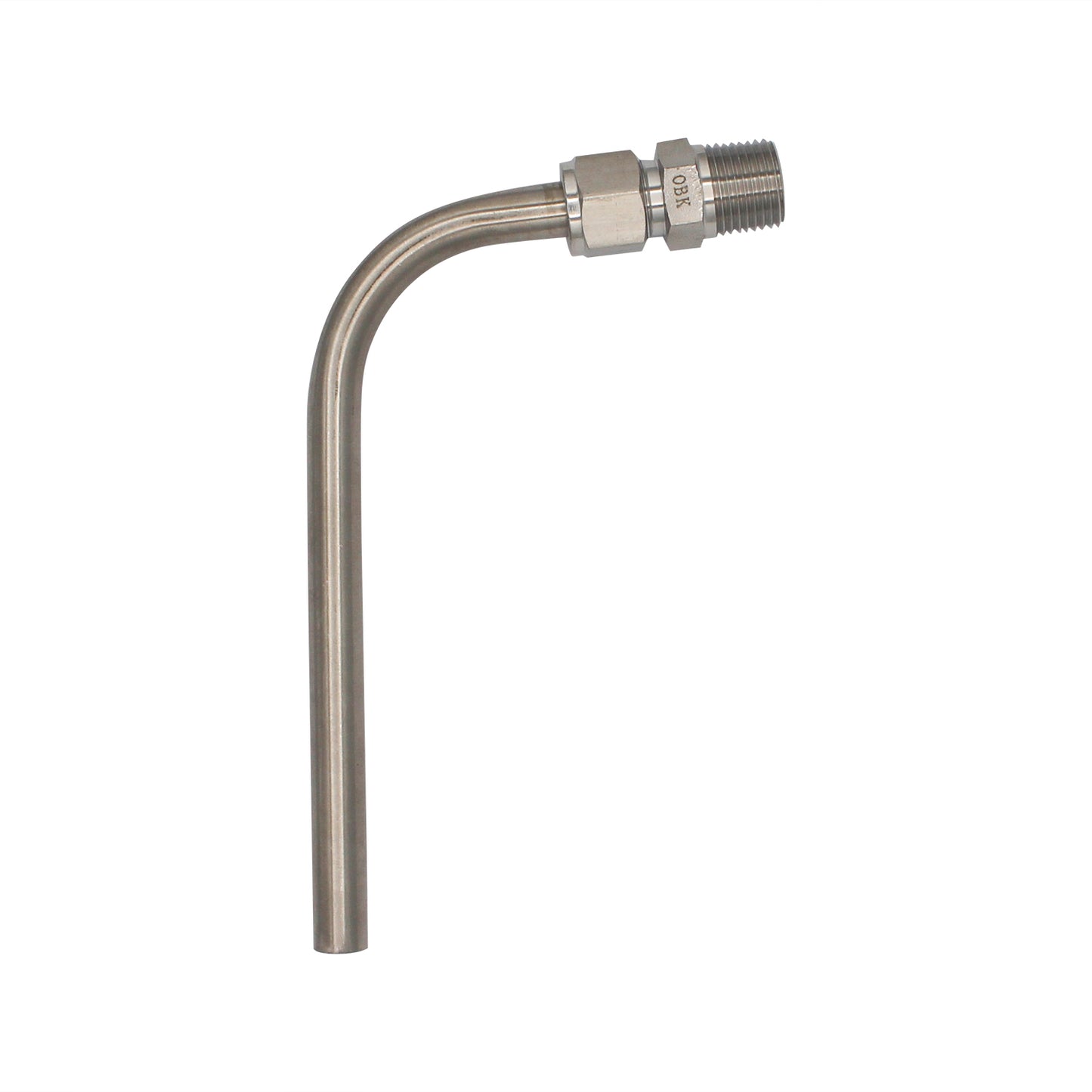Stainless Steel Side Pickup Tube - 1/2" Male NPT