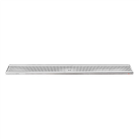 45” x 5” x 3/4” Micro Matic Stainless Steel Drip Tray – Countertop