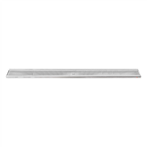 Countertop Micro Matic Stainless Steel Drip Tray 51” x 5” x 3/4”