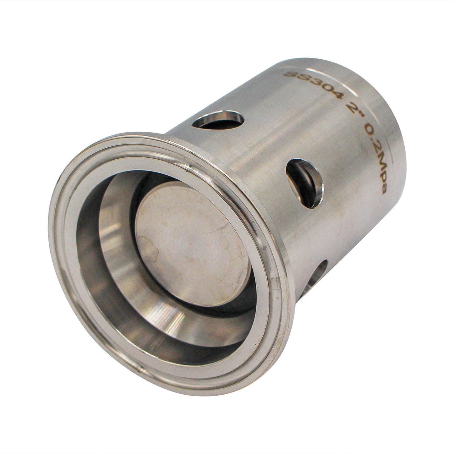 Ss Brewtech Stainless Steel Tri-Clover Pressure Relief Valve - 2" TC