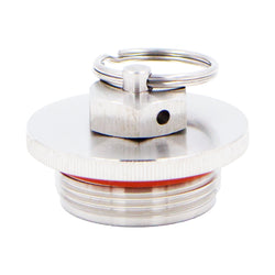 Stainless Steel "Mini-Keg" Pressure Relief Lid