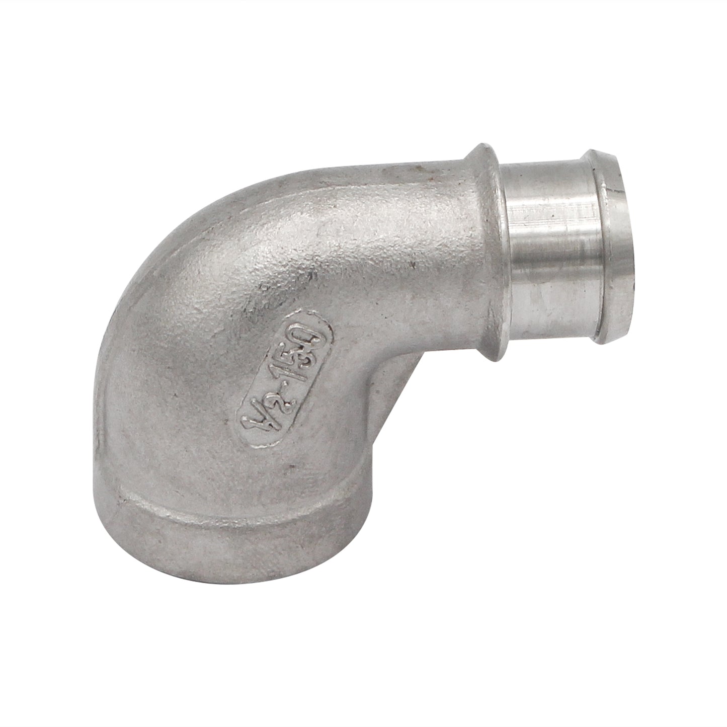 1/2" Female NPT High Flow Elbow - 304 Stainless Steel Pipe Fitting
