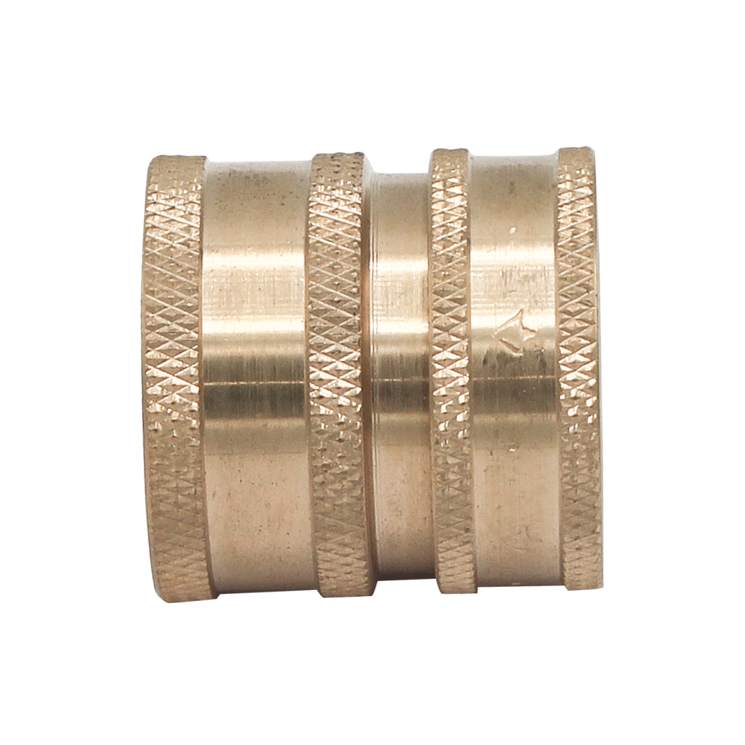 Brass 3/4" Female Garden Hose to Female Quick Disconnect