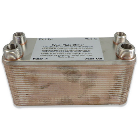 Ice Block 41 Plate Wort Chiller - Canadian Homebrewing Supplier - Free Shipping - Canuck Homebrew Supply