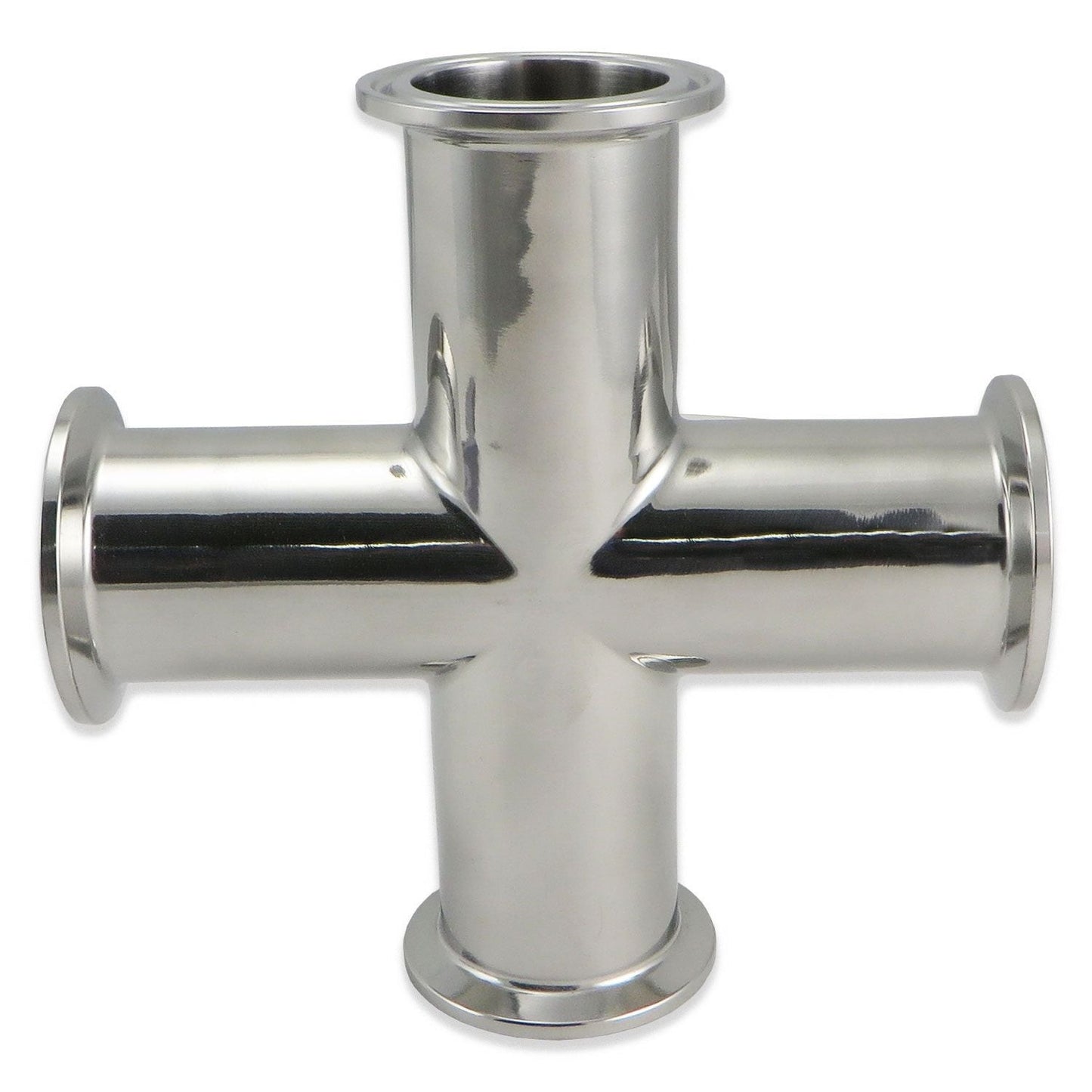 Stainless Steel Tri-Clover Cross - 1.5" TC