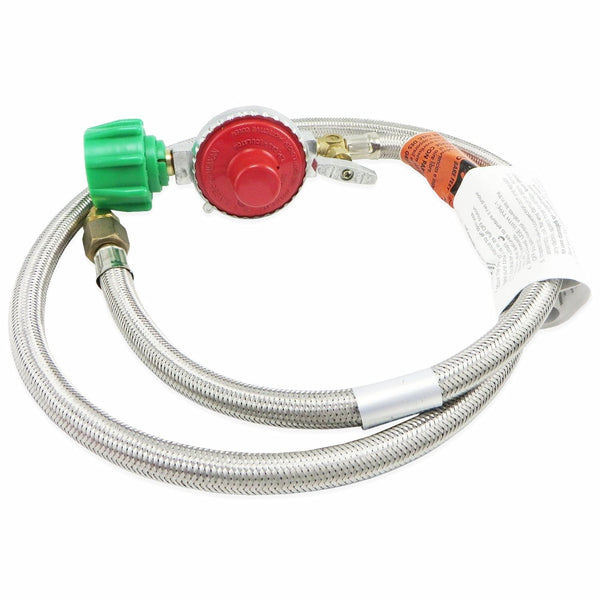 Bayou Classic 10psi Braided Regulator Hose - 48"