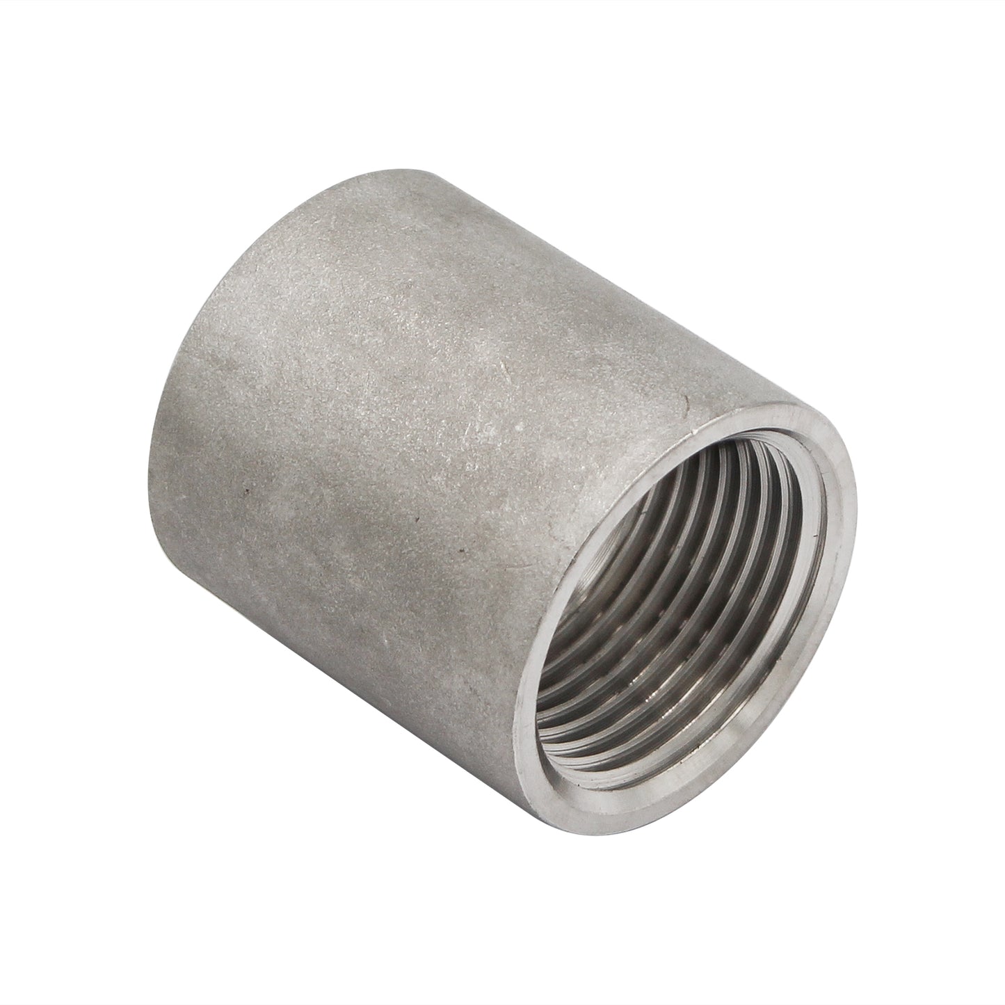 1" Female NPT X 1" Female NPT Coupler - 304 Stainless Steel Pipe Fitting