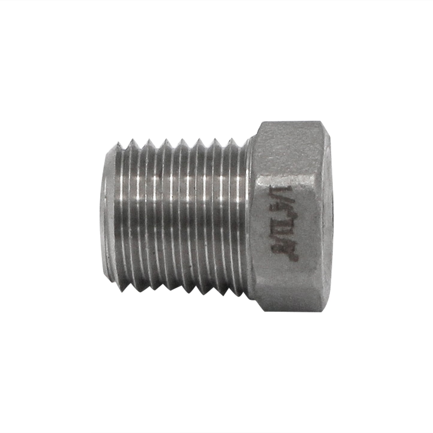 1/4" Male NPT X 1/8" Female NPT Reducer Bushing - 304 Stainless Steel Pipe Fitting