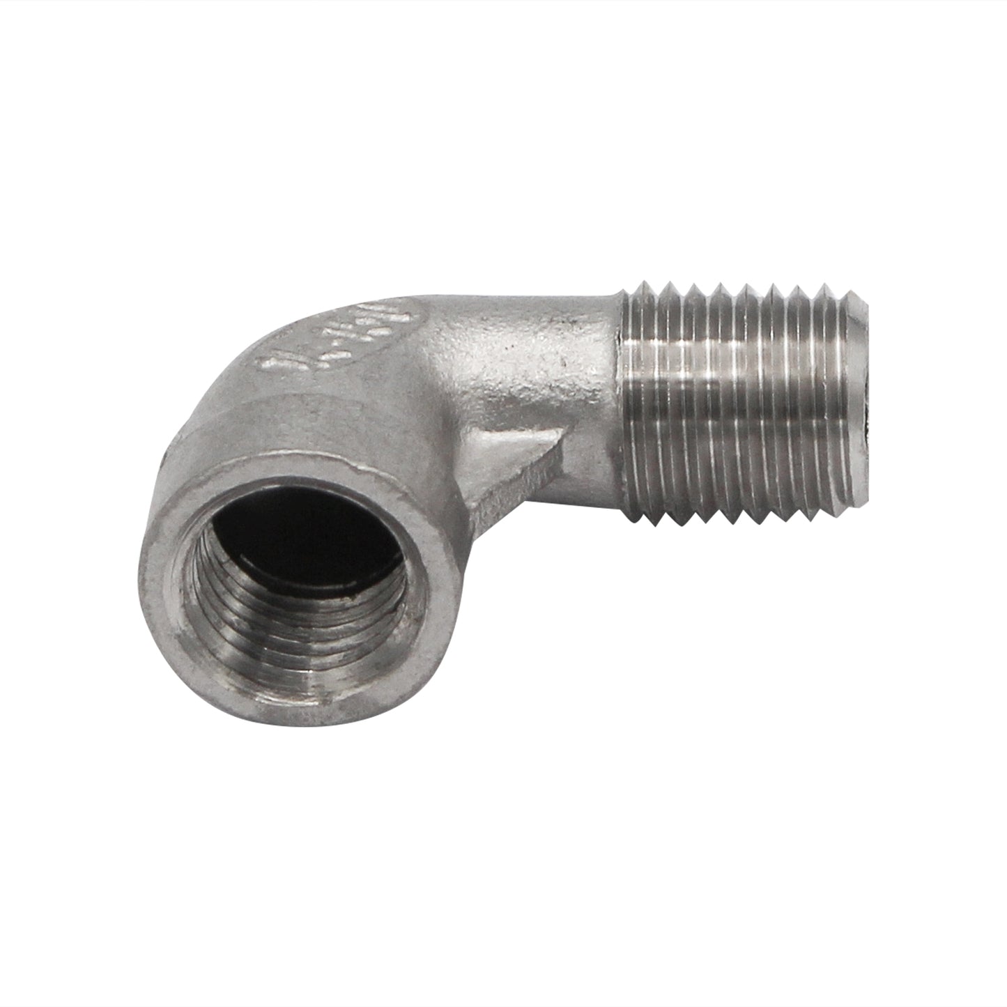 1/4" Male NPT X 1/4" Female NPT Street Elbow - 304 Stainless Steel Pipe Fitting