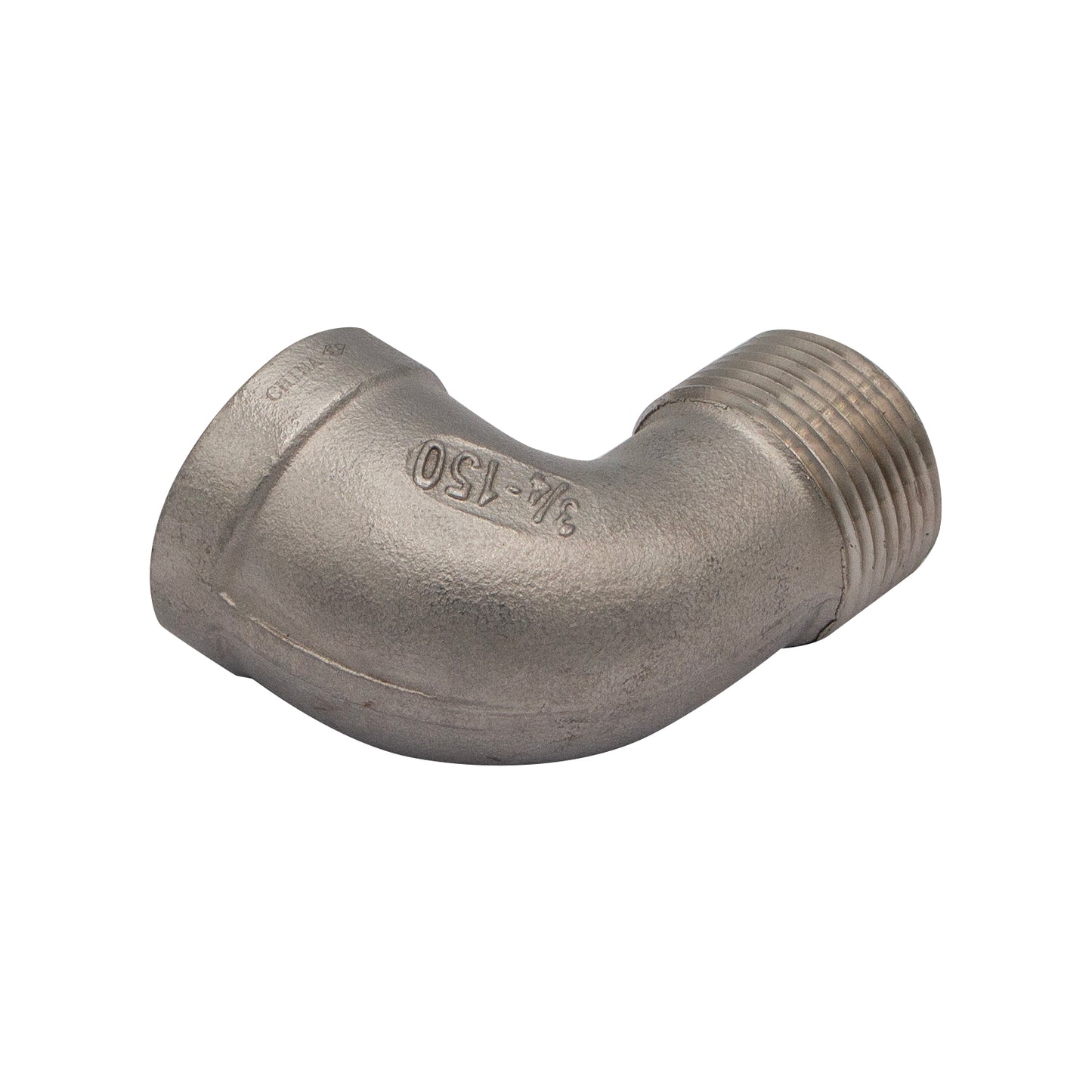 3/4" Male NPT X 3/4" Female NPT Street Elbow - 304 Stainless Steel Pipe Fitting