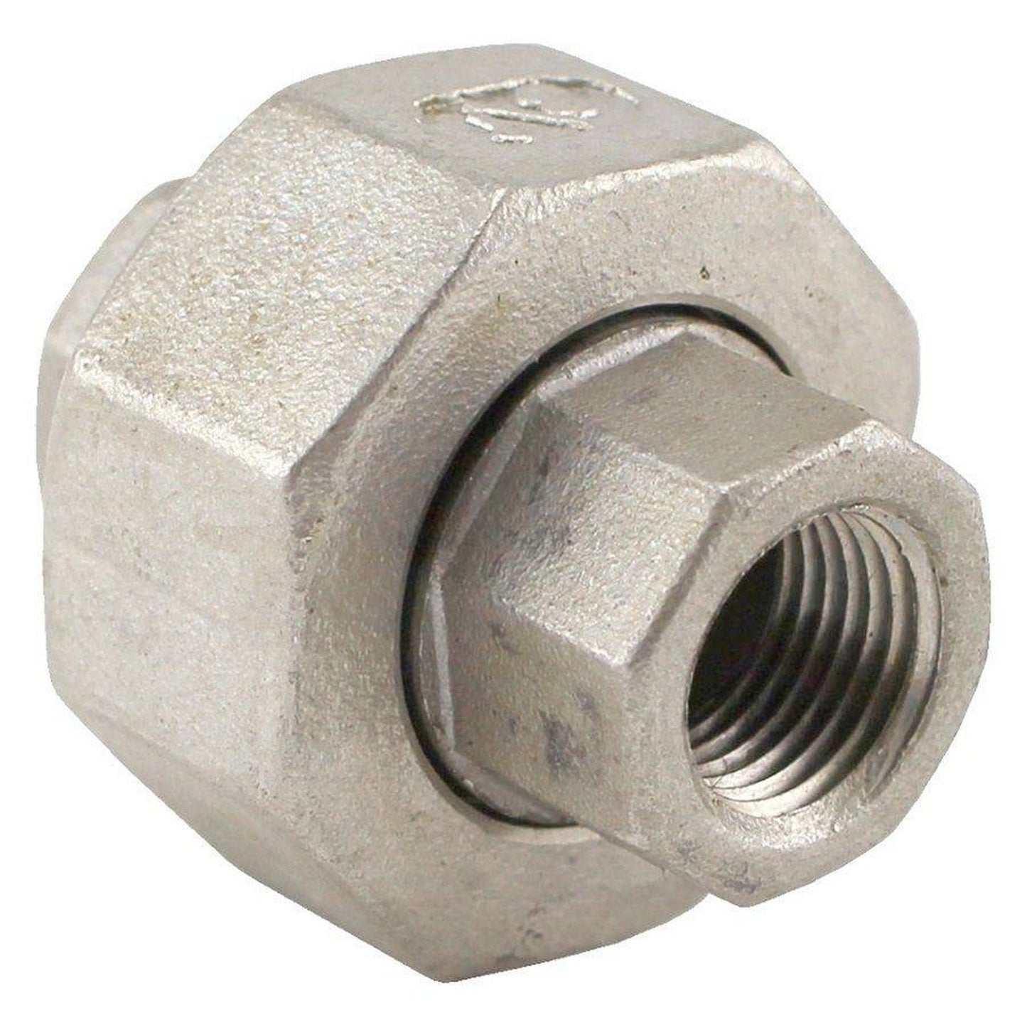 Stainless Steel Union Coupler - 1/8" Female NPT to 1/8" Female NPT