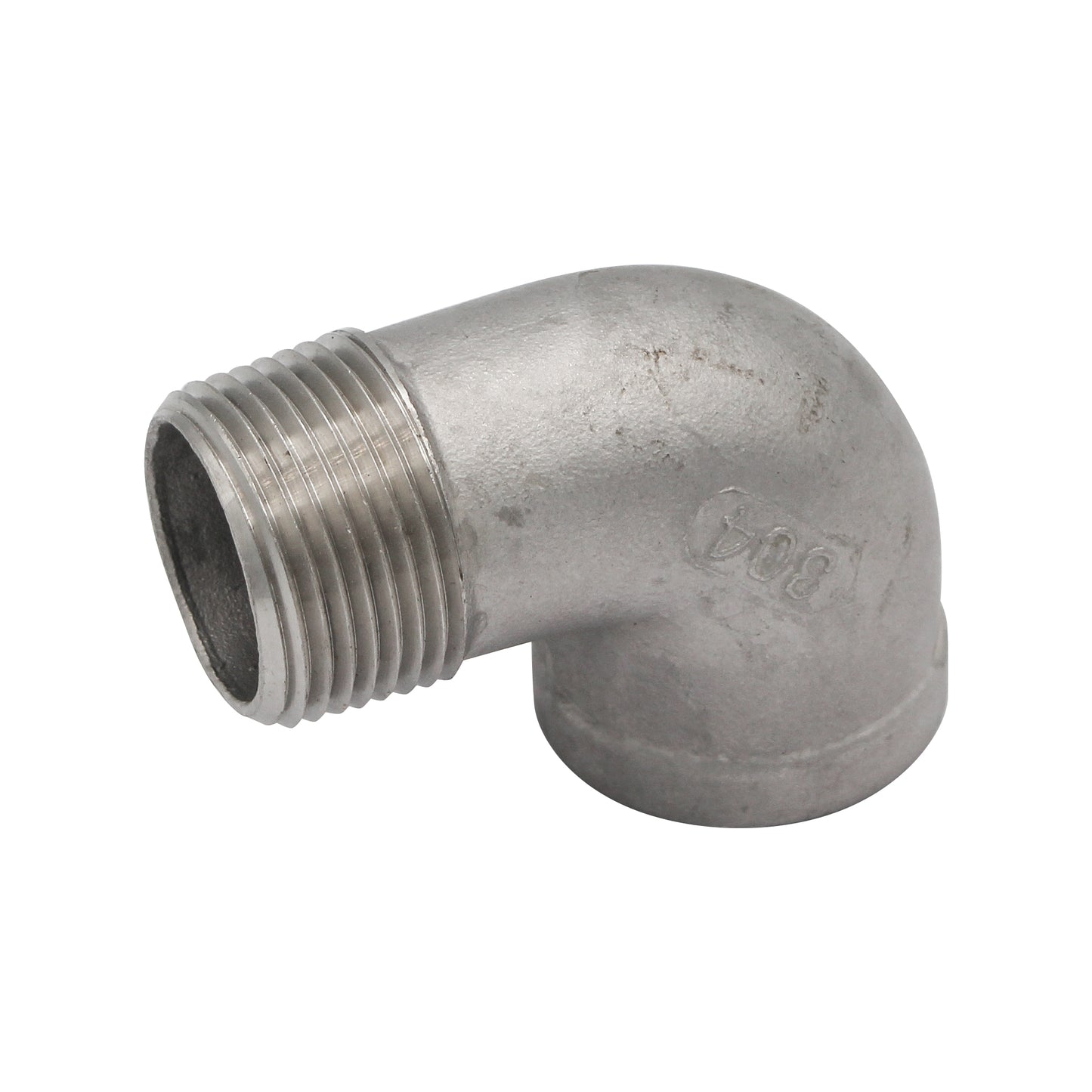 1" Male NPT X 1" Female NPT Street Elbow - 304 Stainless Steel Pipe Fitting