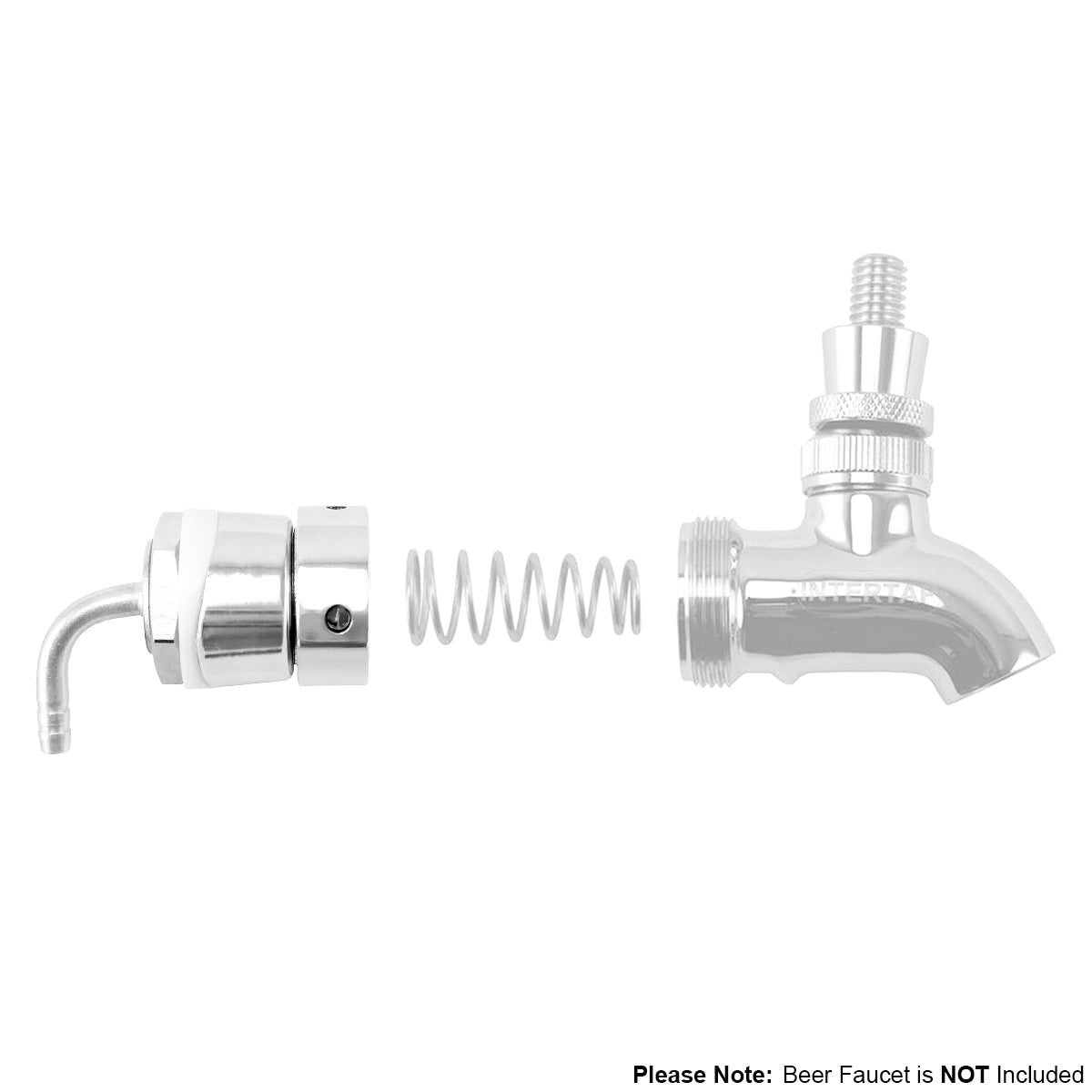 Intertap Tower Shank Assembly - 3/16" OD Barb
