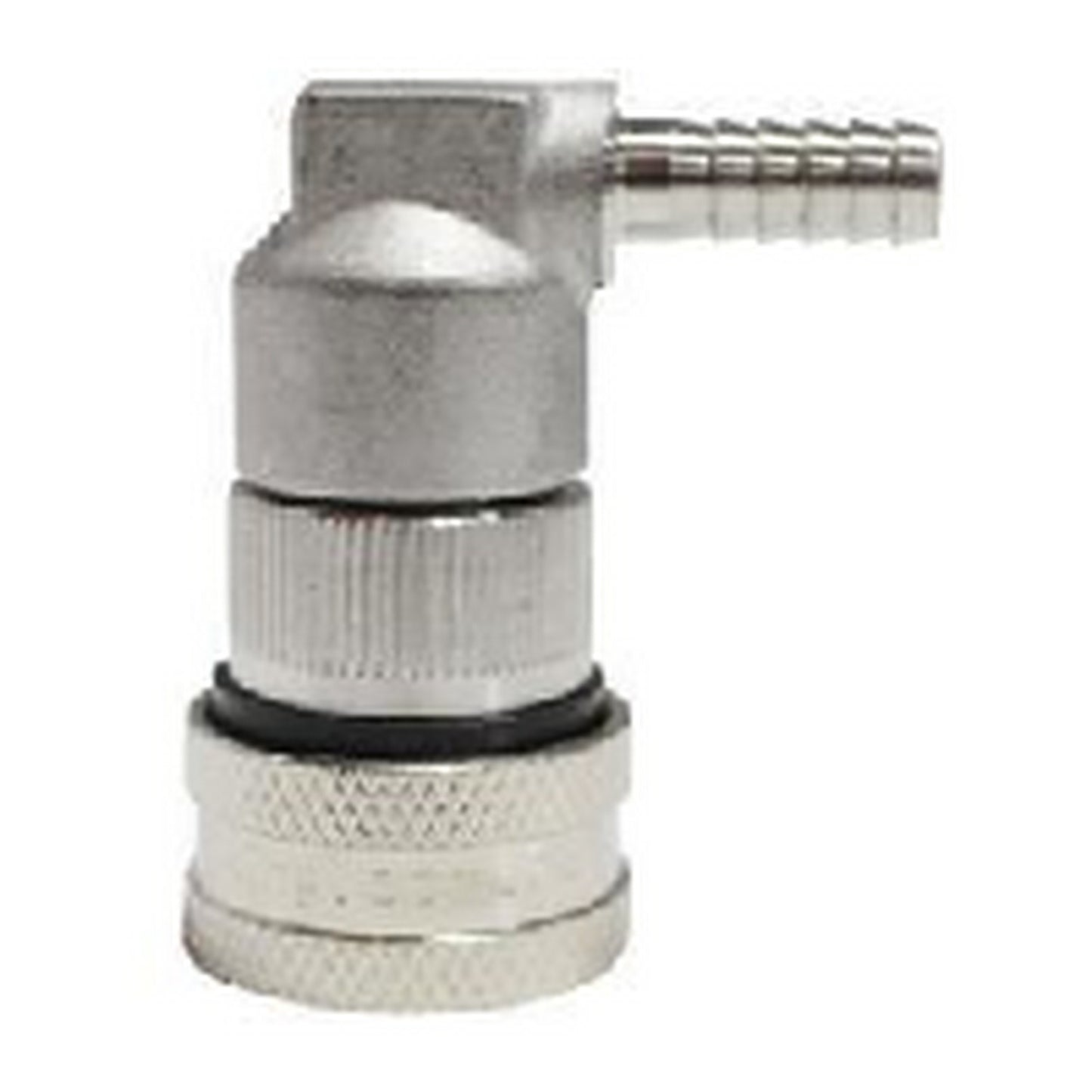 Stainless Steel Ball Lock Liquid Disconnect - Barbed