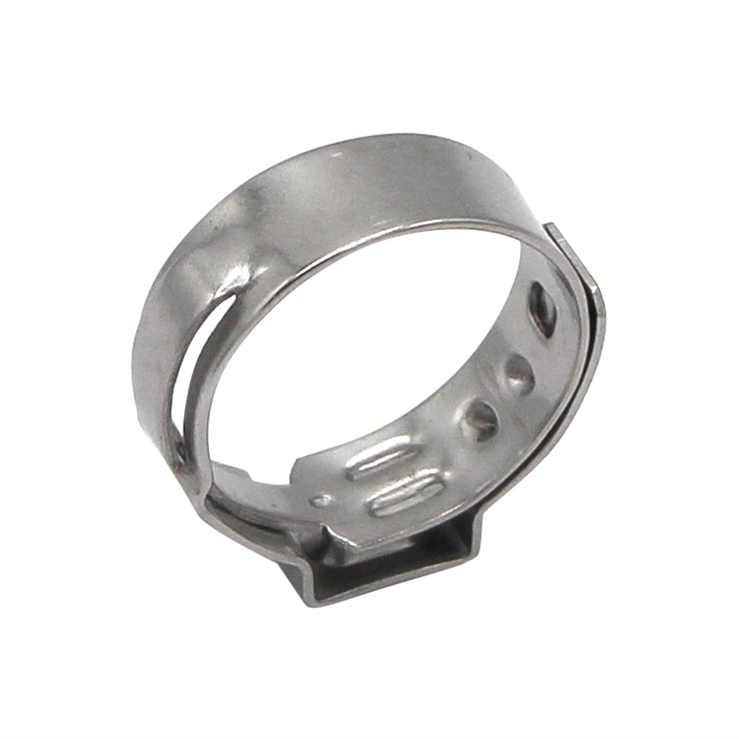 Oetiker Stainless Steel Stepless Hose Clamp - Single Ear (18.5mm) - Canuck Homebrew Supply, Canada