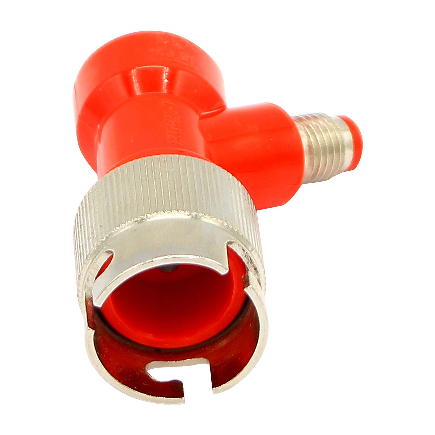 Short Metal Collared Pin Lock Beverage Disconnect - 1/4" MFL