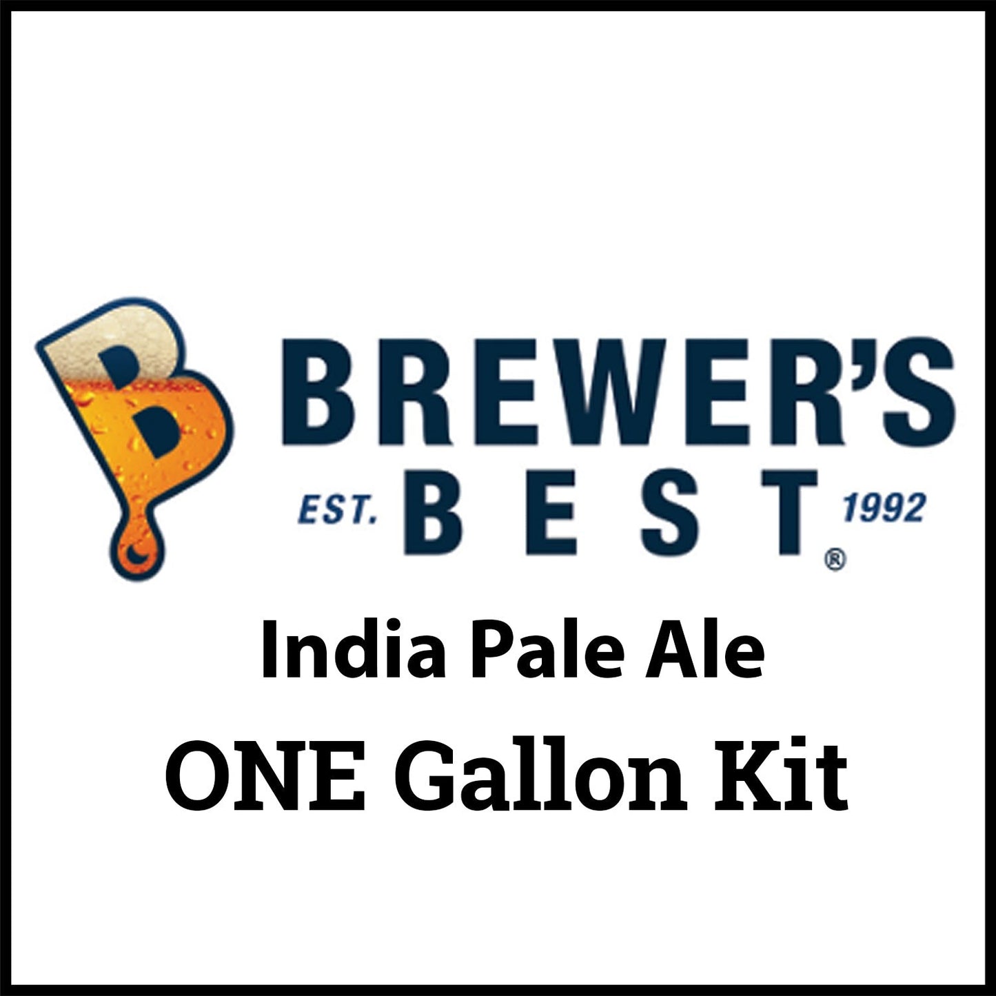Brewer's Best India Pale Ale Recipe Kit (One Gallon) - (1 Gal/ 3L) Beer Making Ingredient Kit - Canuck Homebrew Supply, Canada