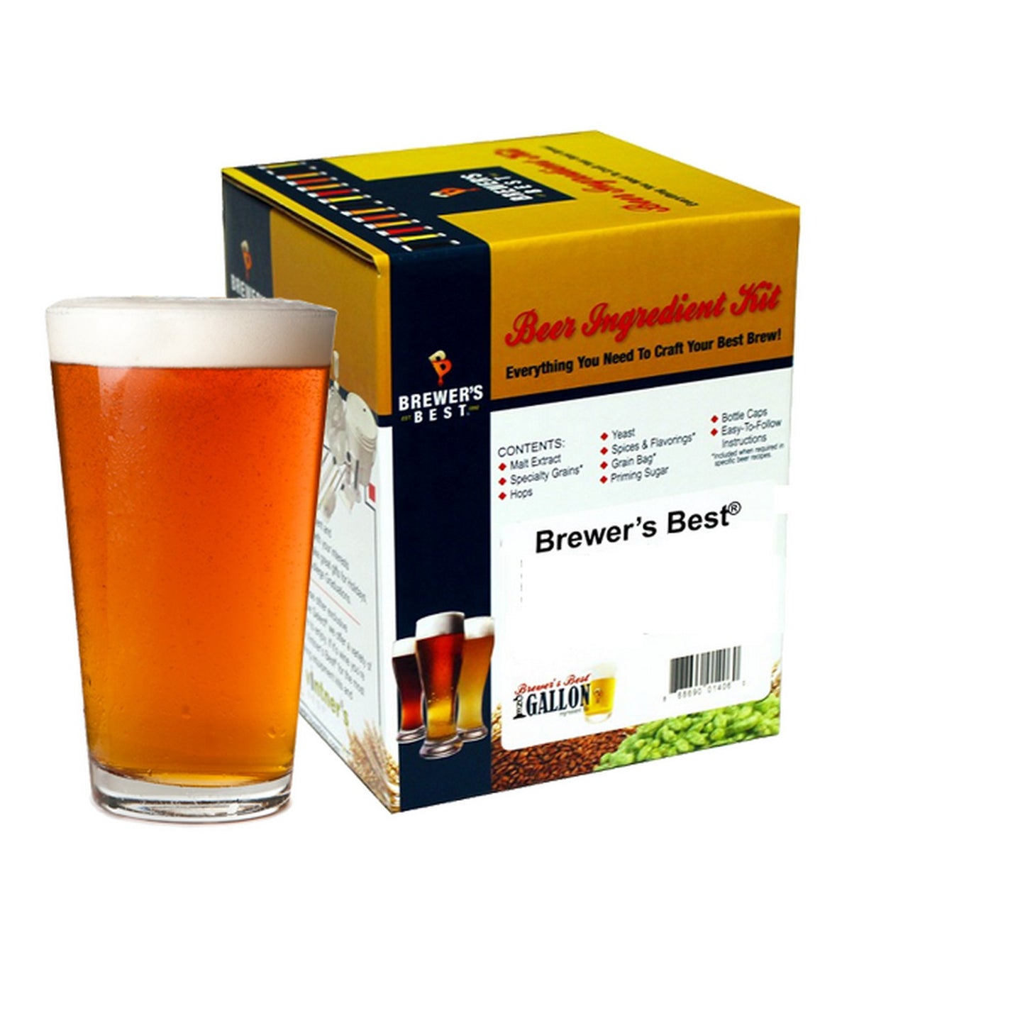 India Pale Ale Recipe Kit (One Gallon) - Canadian Homebrewing Supplier - Free Shipping - Canuck Homebrew Supply
