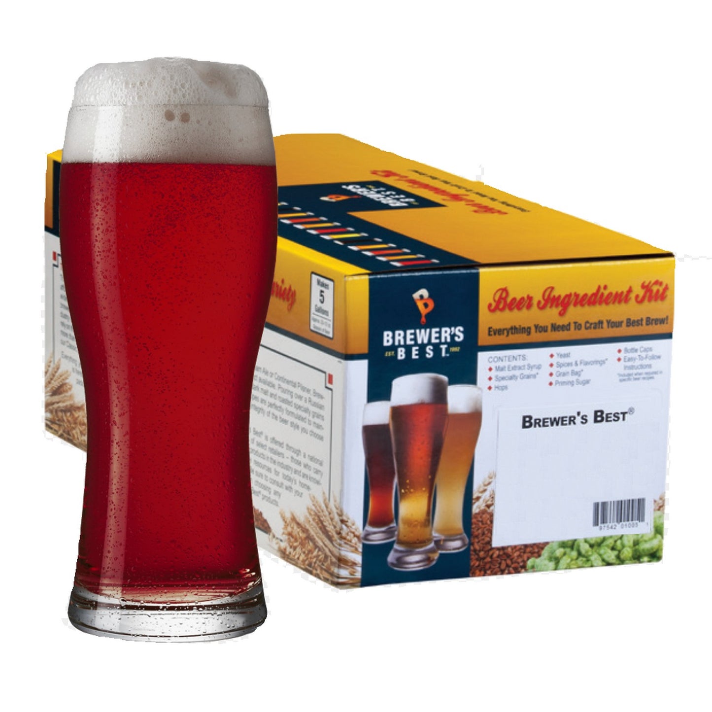 American Amber Recipe Kit - Canadian Homebrewing Supplier - Free Shipping - Canuck Homebrew Supply
