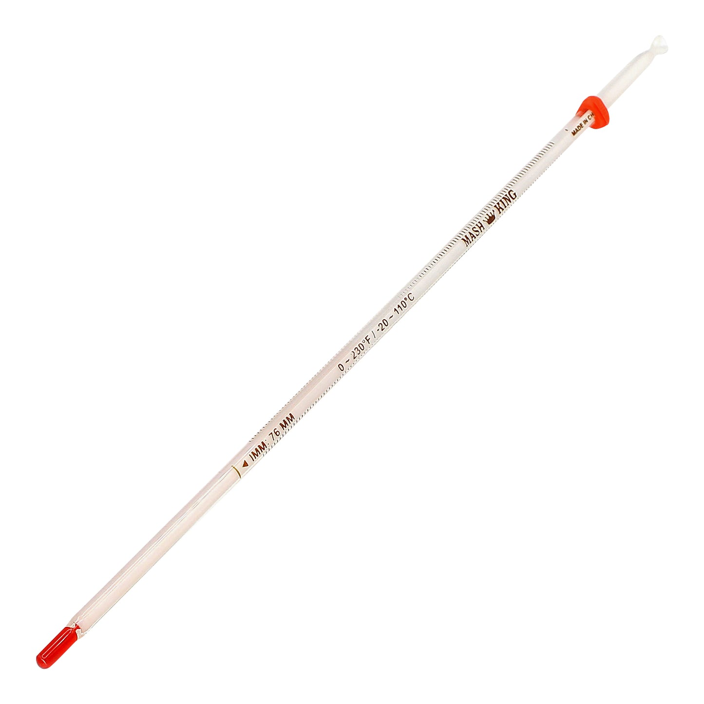 Mash King Laboratory Thermometer - Dual Scale - 12" Length - Canuck Homebrew Supply, Canada
