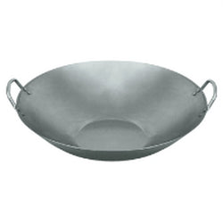 Bayou Classic Carbon Steel Wok - 15 3/4"