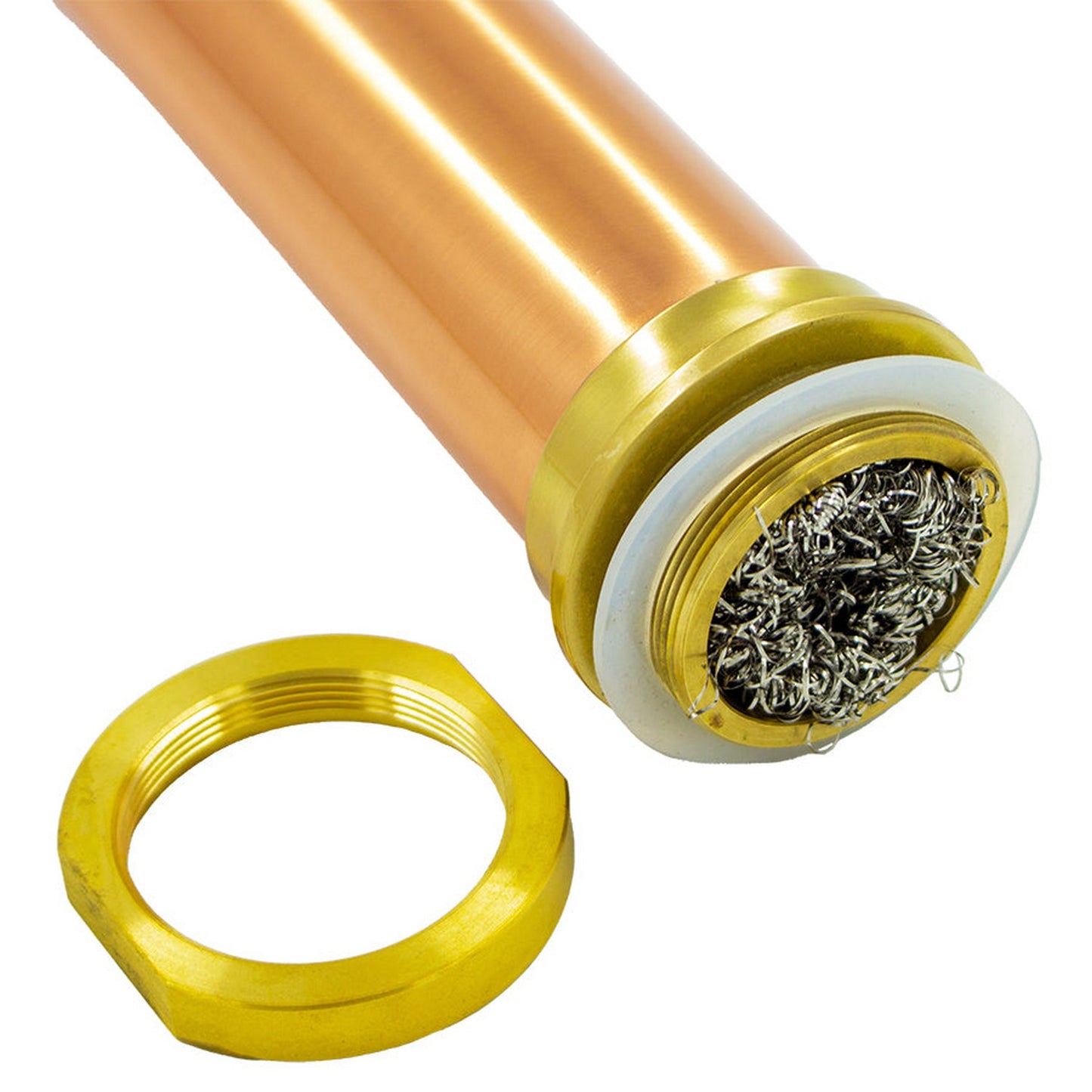 AlcoEngine Copper Reflux Condenser