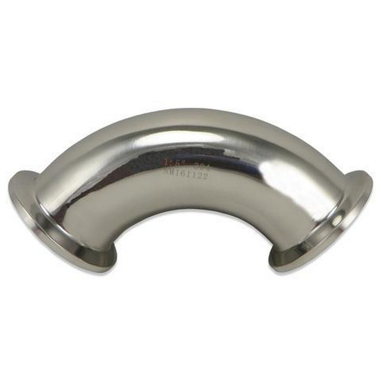 Stainless Steel Tri-Clover 90° Elbow – 3” TC