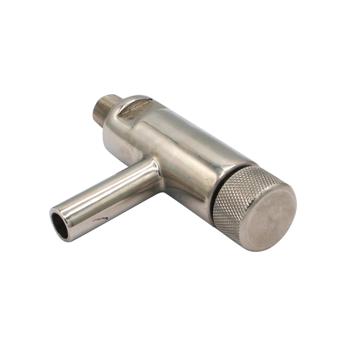 Stainless Steel Sample Valve - 1/4" Male NPT X 1/2" Outlet