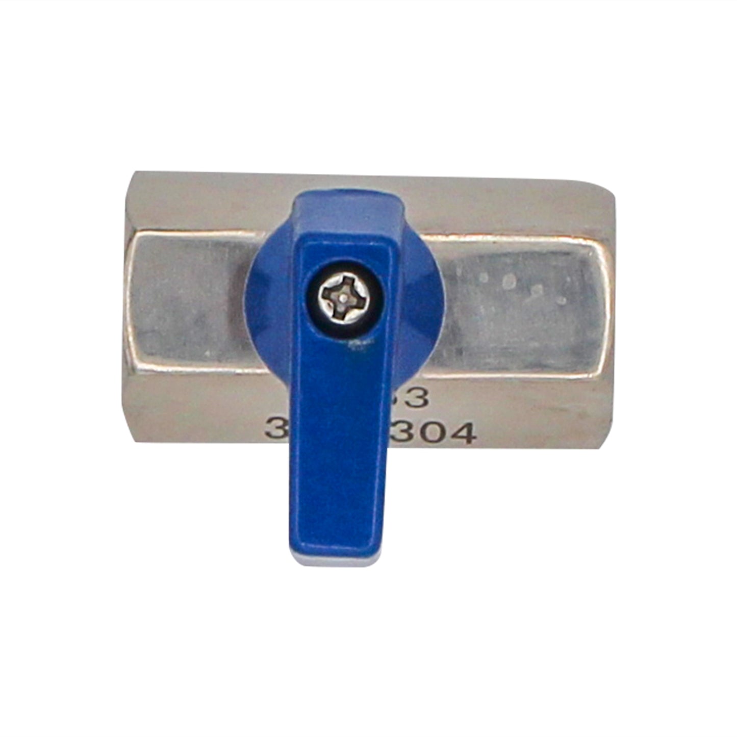 Stainless Steel 3/8" Female NPT Mini Ball Valve