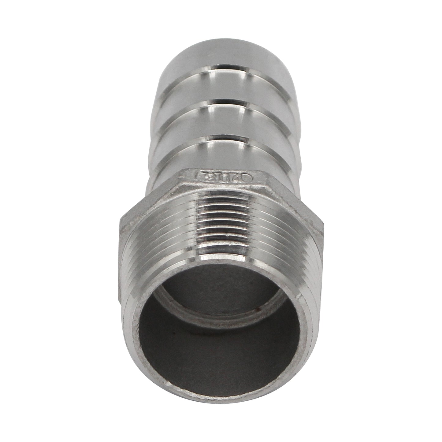 Stainless Steel Fitting - 1" Male NPT X 1" OD Barb - Canuck Homebrew Supply, Canada