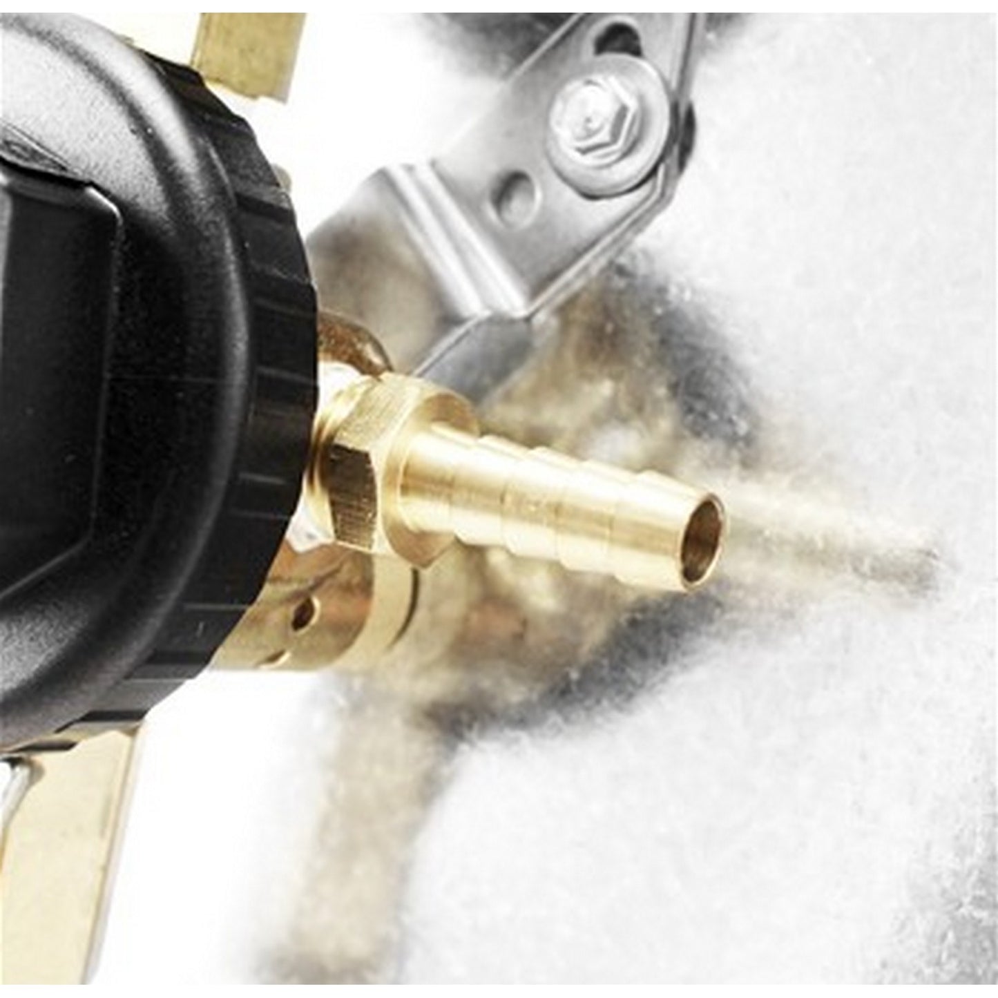 60 PSI Taprite Secondary Wall Mounting Quad Product Regulator w/ Beer Line Connectors