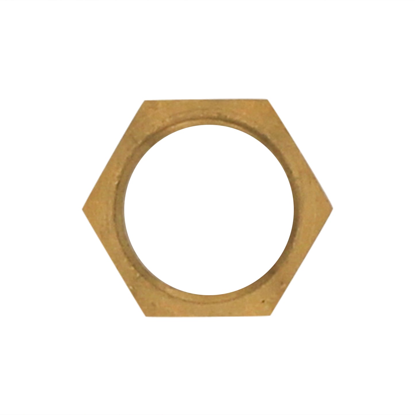 Taprite Brass Beer Tower Lock Nut - #D8