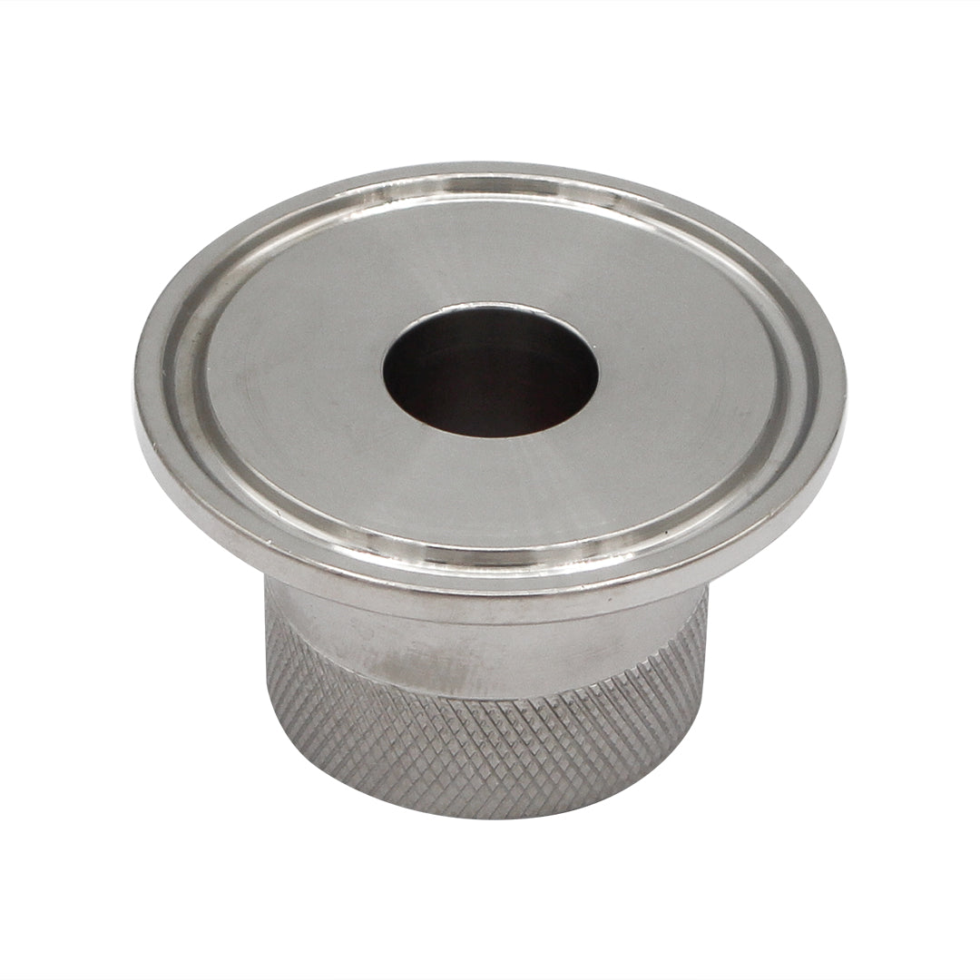 Stainless Steel Tri-Clover Fitting - 1.5" TC to Female Garden Hose