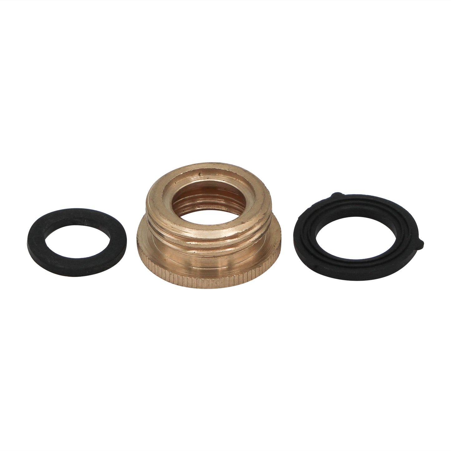 Compact Brass Garden Hose Fitting - Male GH to 1/2" Female NPT