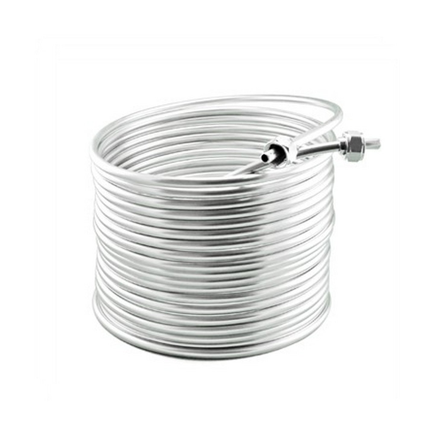 Stainless Steel Jockey Box Single Coil - 50’ of 3/8”