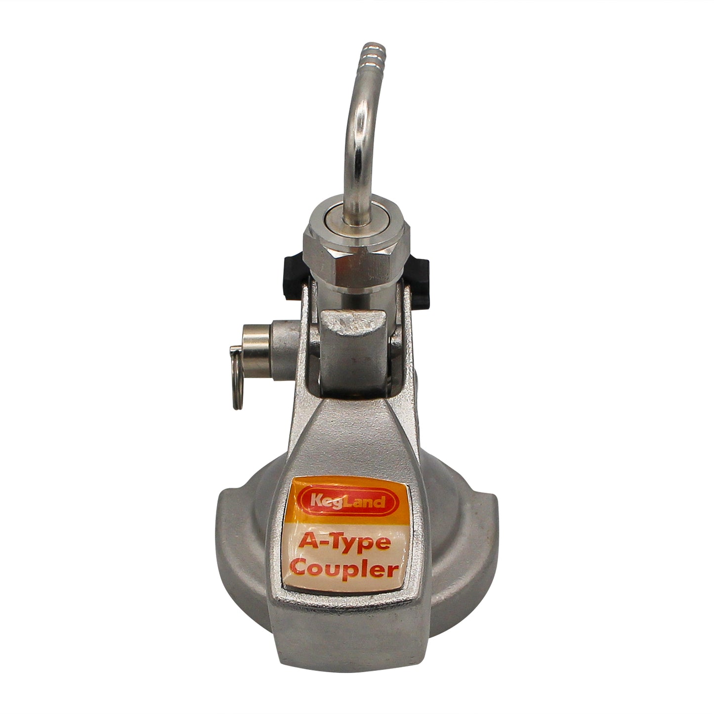 Kegland Stainless Steel Sanke "A" Style Keg Coupler - Squeeze Handle